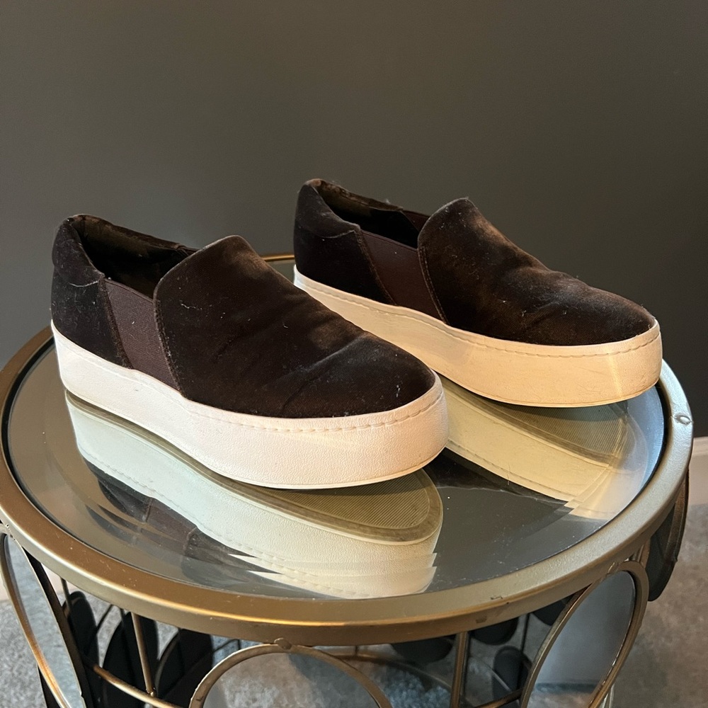 Vince slip on sneaker.